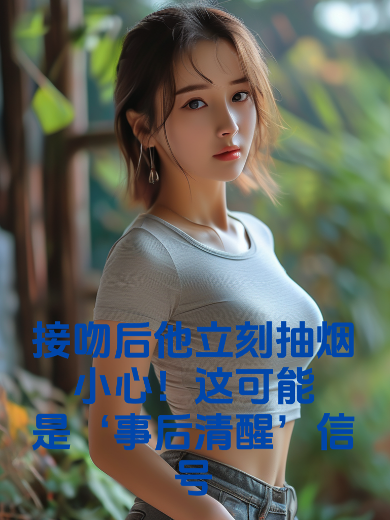 接吻后他立刻抽烟？小心！这可能是‘事后清醒’信号！