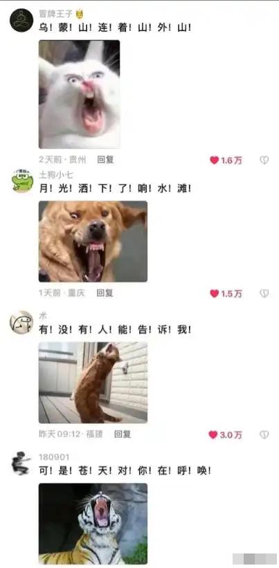 听说没有人能读出这些字。都是情不自禁地唱出来了。