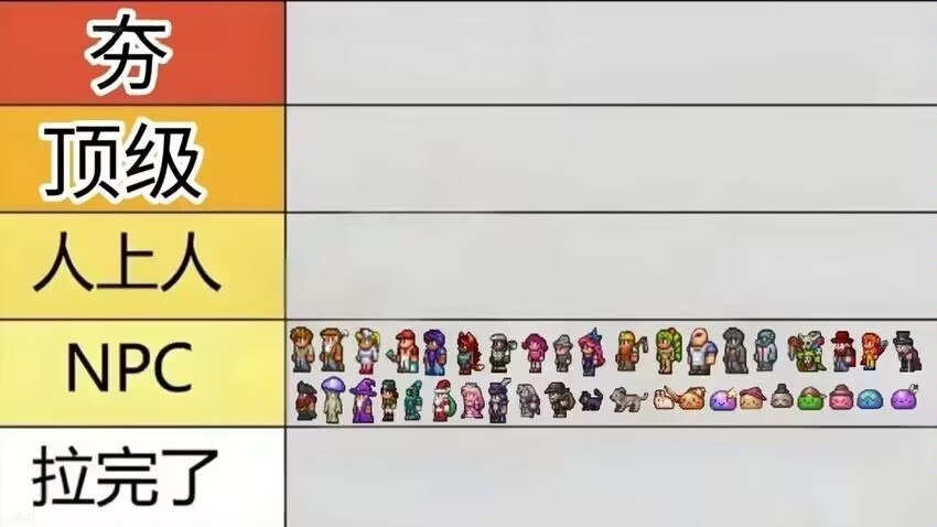 星露谷最公正的从夯到拉排名