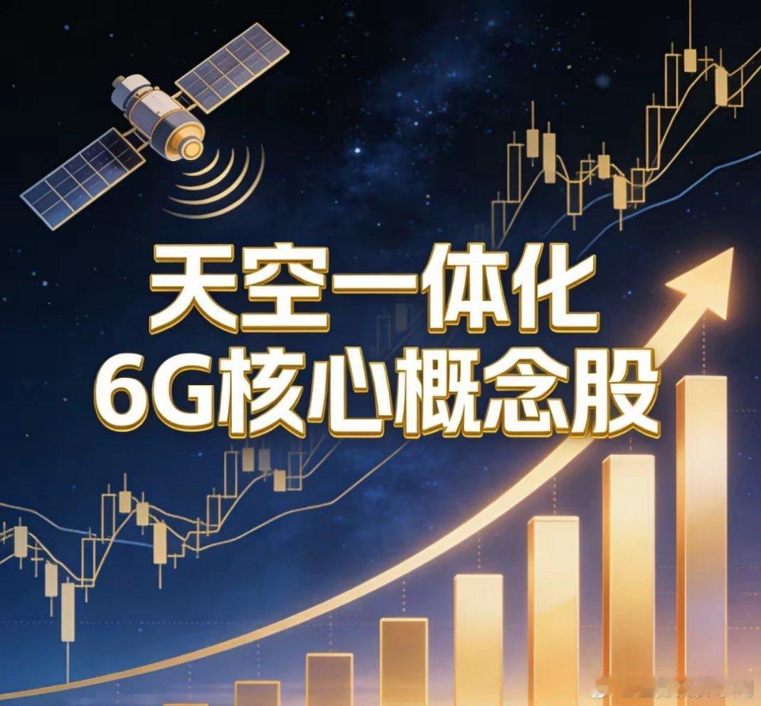 沪深空天一体化6G核心概念股（原创精简版）1. 中兴通讯000063：星地融合基