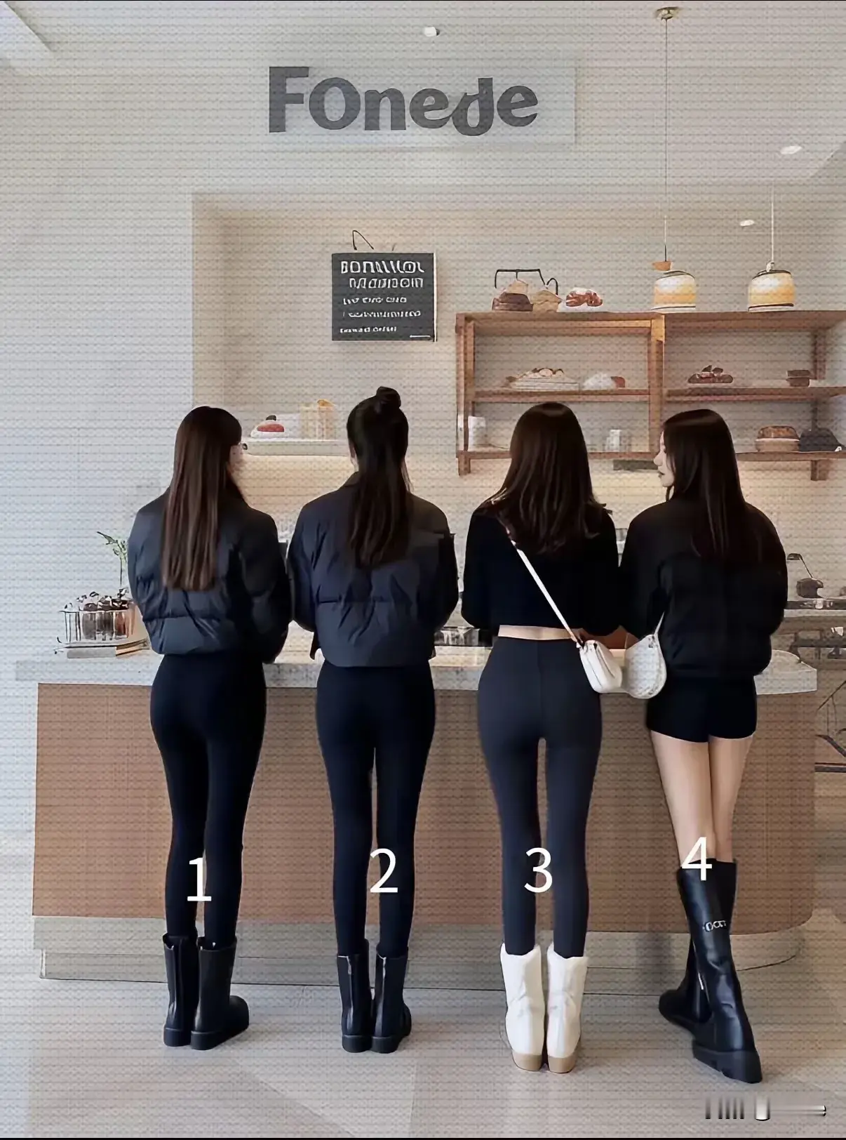 看图选女友，你会中意几号呢。