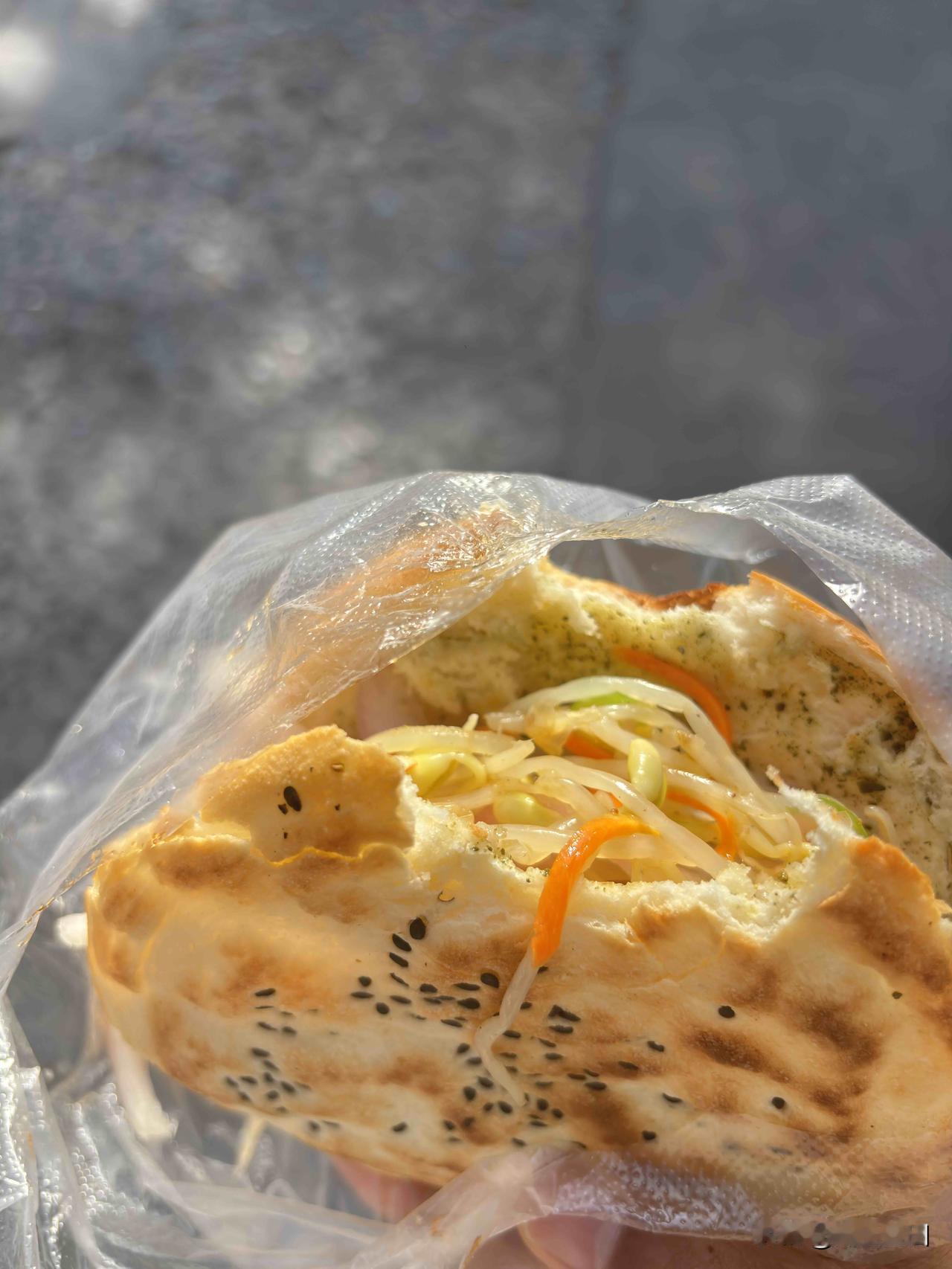 西安的菜加馍，现在五元钱一个，咋没见卷呢？肉夹馍有五元的，菜加馍咋没见三元的？
