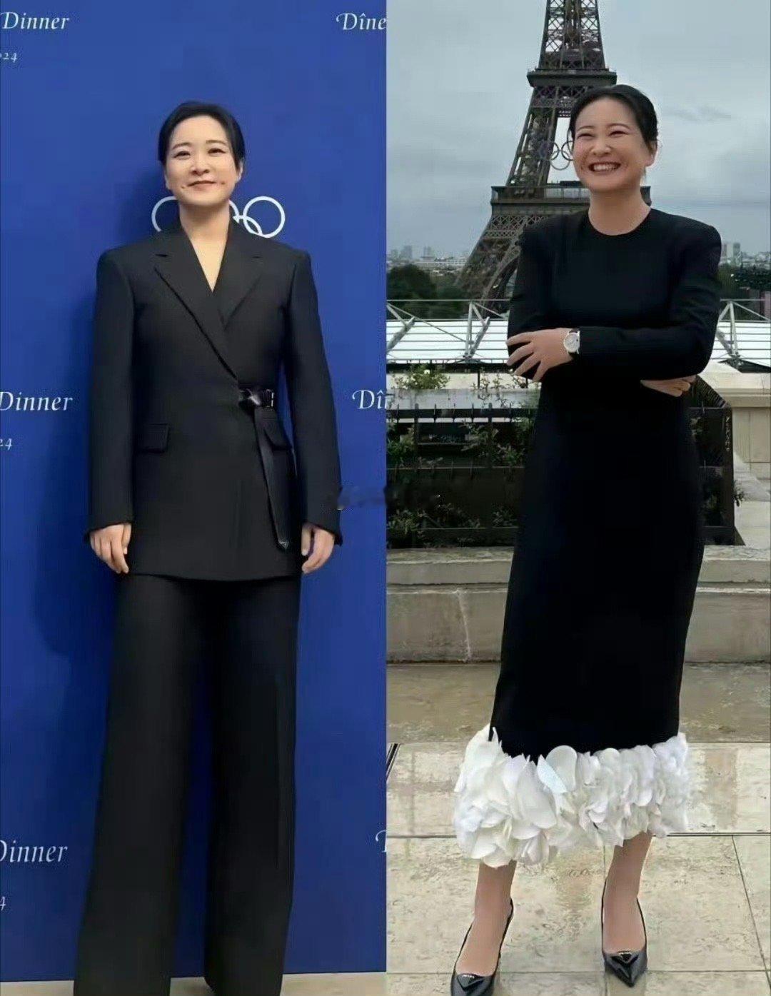 贾玲好瘦啊在上海过43岁生日，打扮贵气，身材没有复胖，气质终于不土了，怪不得这