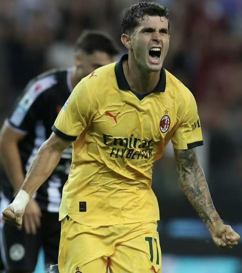 本赛季米兰队内最佳射手预测：目前米兰队内射手榜TOP8：1、普利西奇（10球