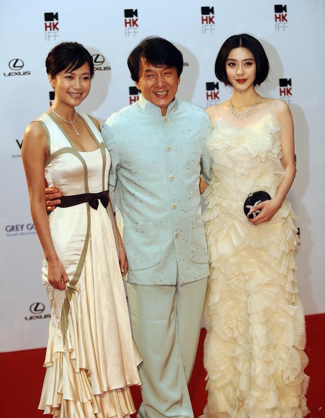 范冰冰这个发型真的很灾难，但是在她身上就绝