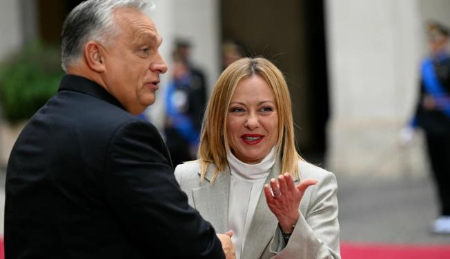 又一个匈牙利出现了，意大利首相梅洛尼打破了欧盟成员的“一致立场”，对欧尔班在乌