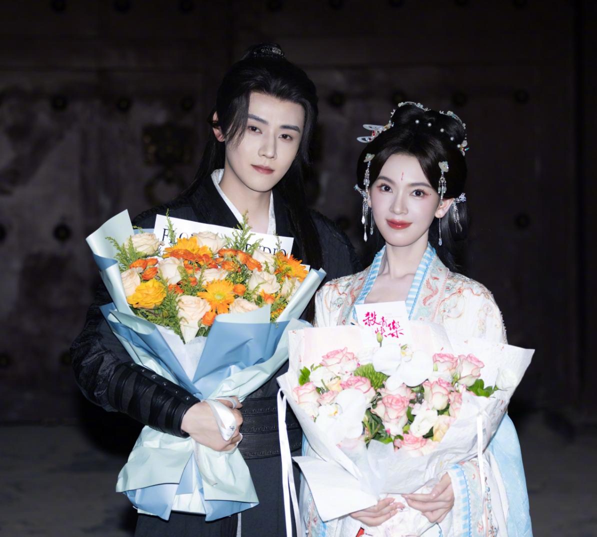 任豪陈瑶古偶《灼华录》杀青！陈瑶《浪姐》后有了波热度，又接到了古偶女主剧，但是