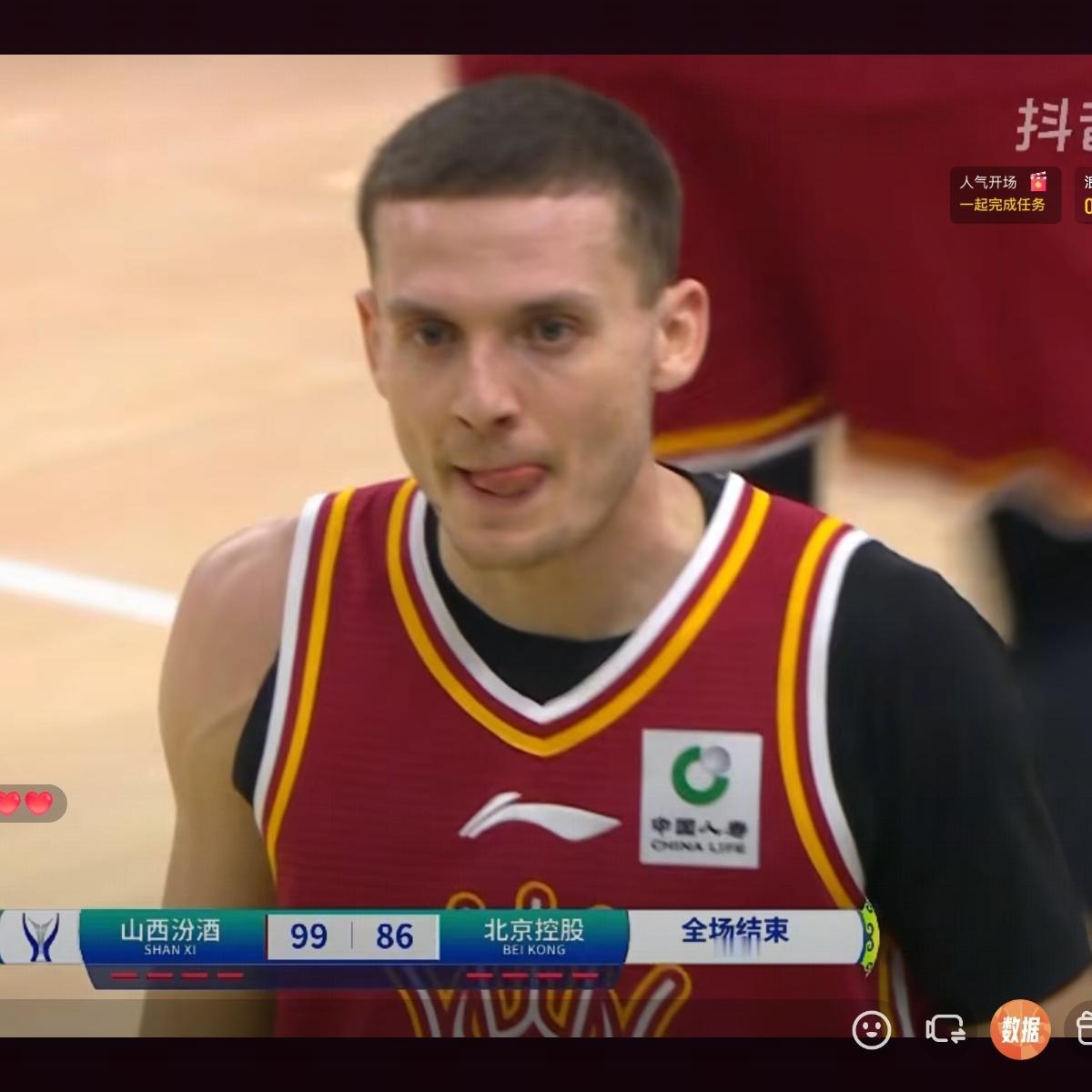 山西汾酒是否找对了操盘手？俱乐部杯，山西汾酒99：86战胜北京控股。盖伊发挥