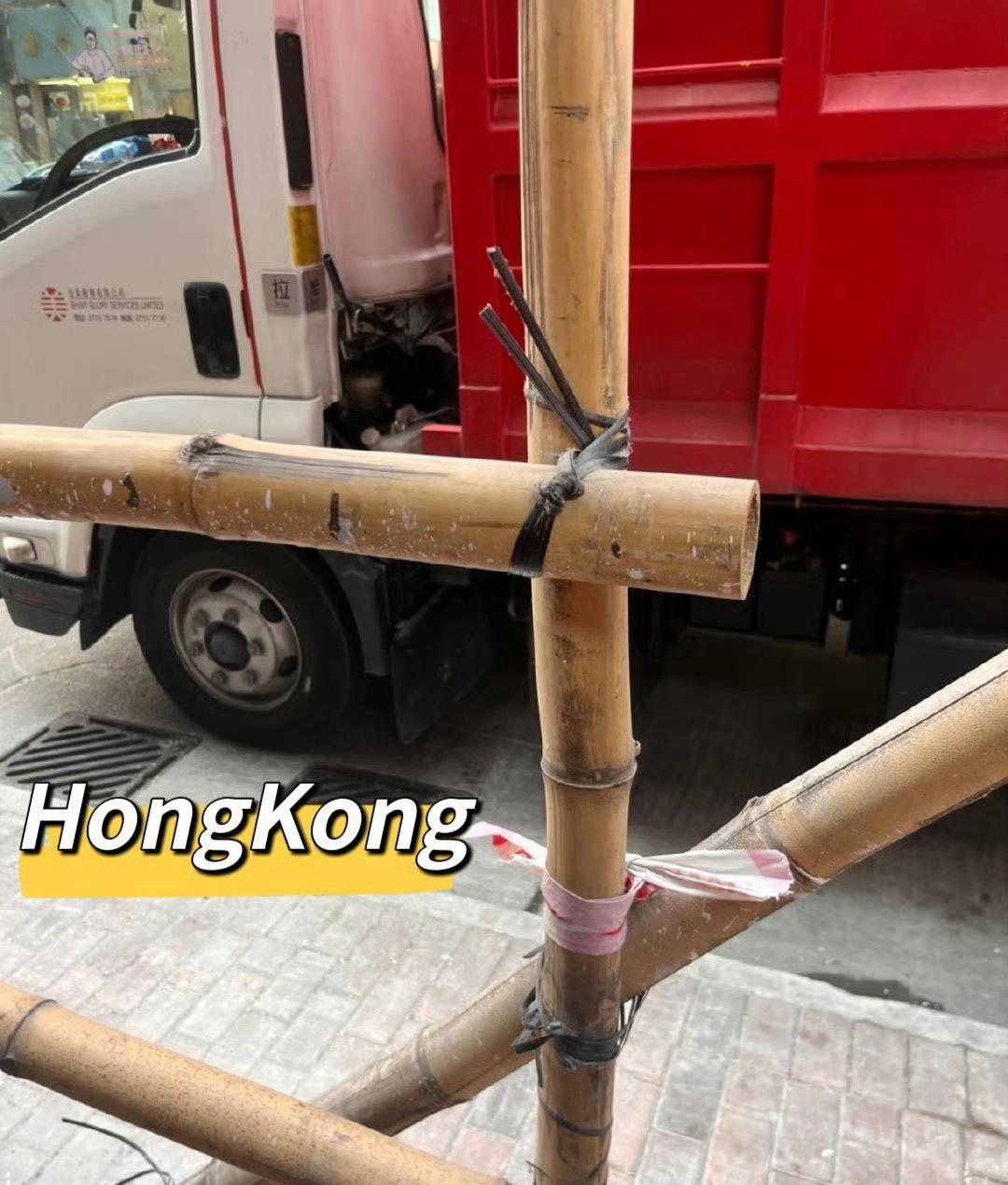 就事论事，竹棚的结构刚性是完全没问题的，这也是它在港澳没有淘汰的原因之一，这么多