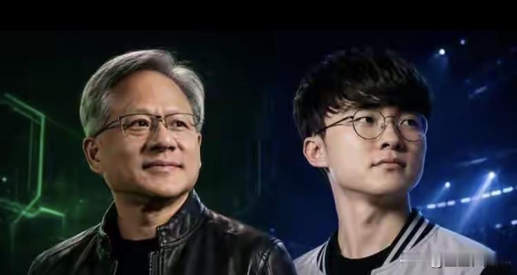 “英伟达”黄仁勋本次访韩，有个重要行程，那就是会见faker，并且有眼尖的