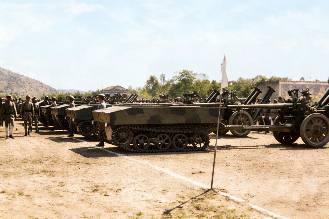 应该是抗战初期吧，广东粤军部队装备使用的一款轻型装甲车，用来牵引维克斯高炮。