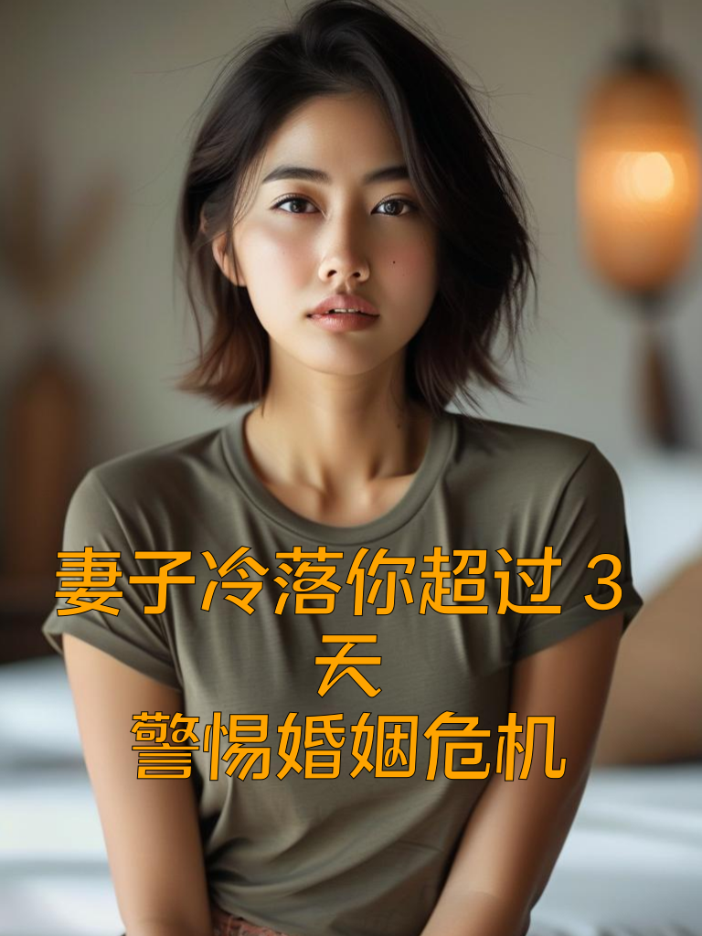 妻子冷落你超过3天，警惕婚姻危机