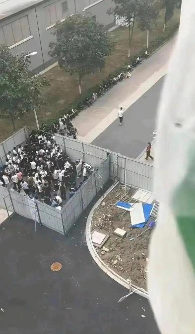工厂的吸烟区，是不是有点侮辱人了？