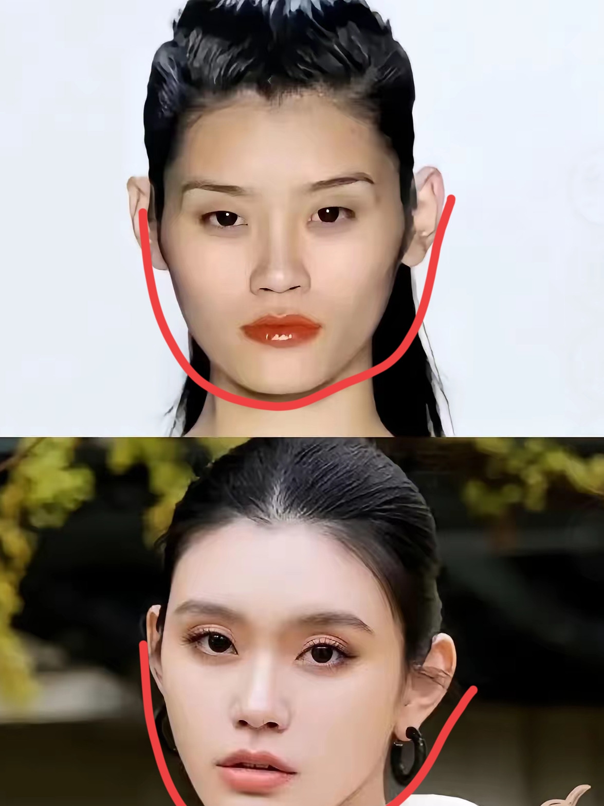 我问我老公为啥奚梦瑶结婚后面相都变了？我老公一句话让我笑劈叉了他说，你有没有听过一句话叫相由心生呢奚