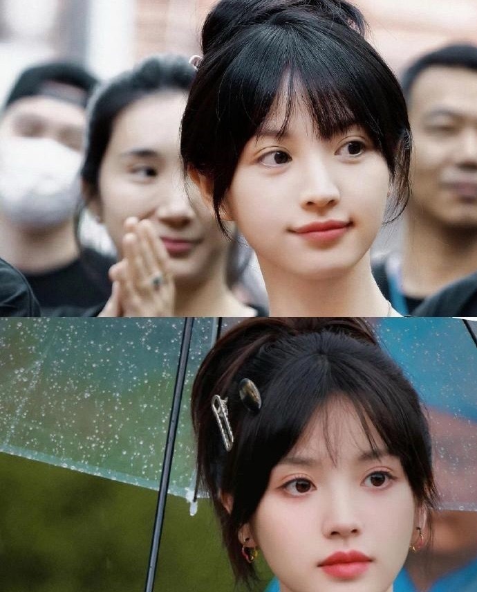感觉田曦薇根本就不用化妆