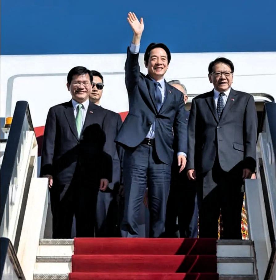赖清德高调宣布已成功抵达史瓦帝尼，赖清德叫嚣：
