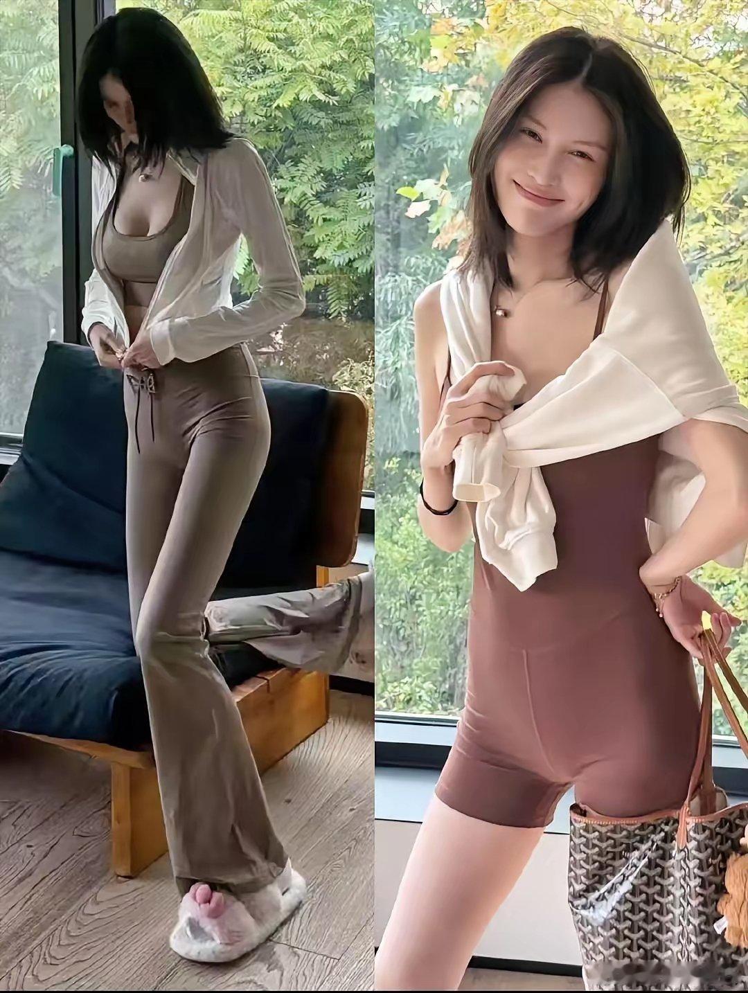 有钱人真的没什么不可能不信你看超模何穗才产后没几天，就这状态简直是所有普通人的天