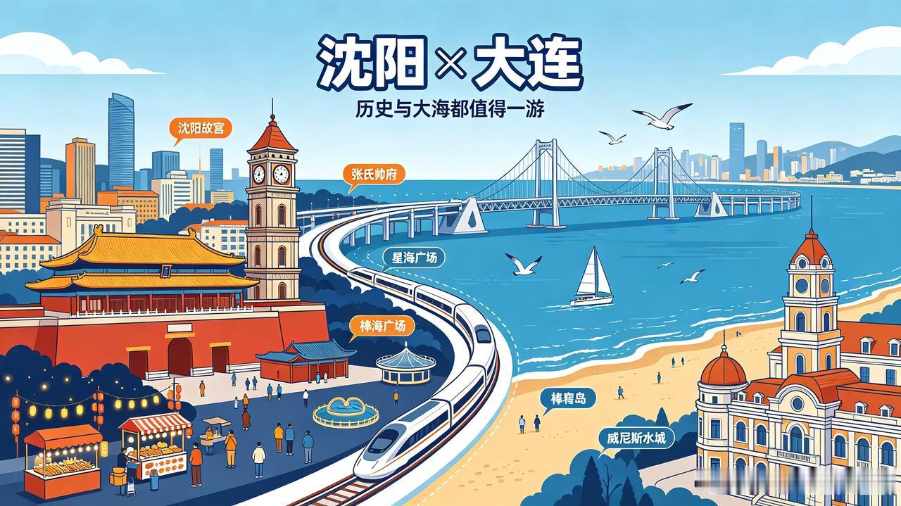 ✨沈阳（主打历史烟火）1.沈阳故宫。国内仅存两座皇家宫殿之一，红墙黄瓦自带氛围