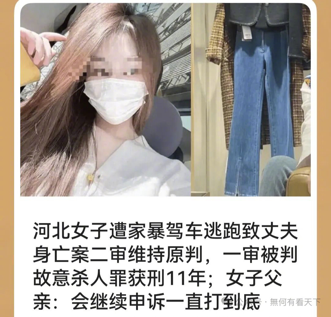 妻子撞死家暴丈夫案二审案情反转女子遭家暴逃跑致丈夫身亡二审细节热点解读生命权关
