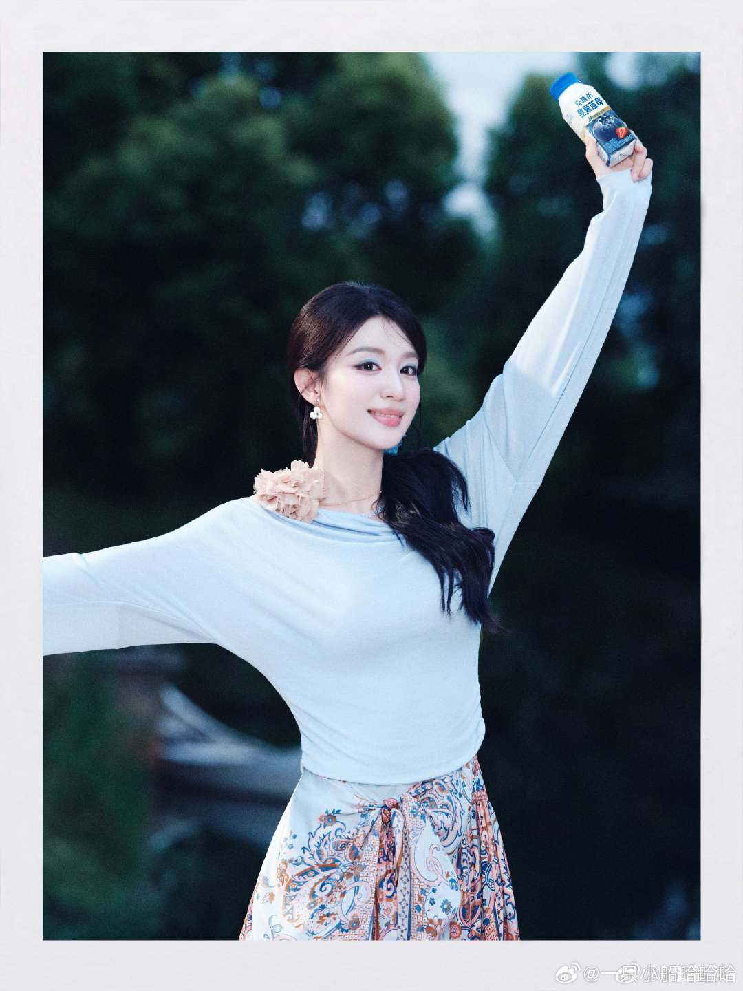 #王楚然#和一起喝安慕希，看现在就出发#现在就出发##王楚然#​