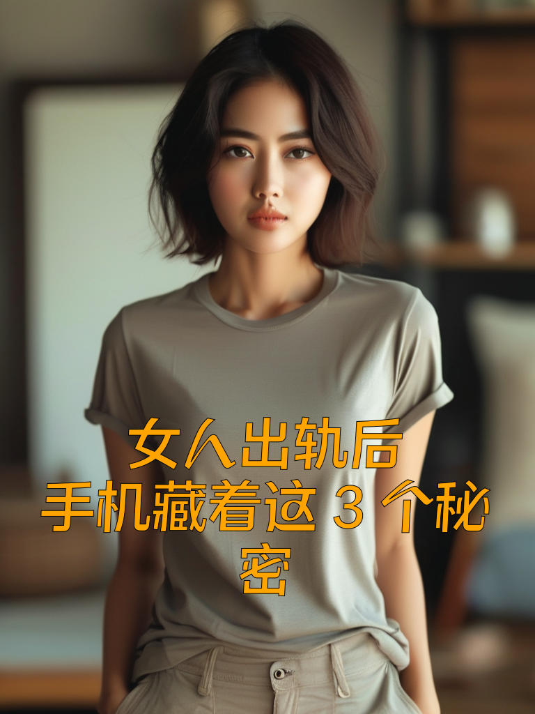 女人出轨后，手机藏着这3个秘密