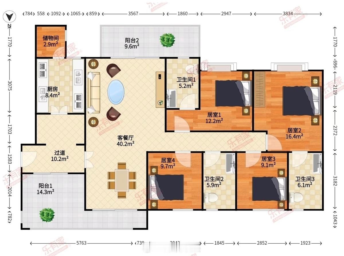 深圳楼市真的好起来了，华润城大冲城市花园昨天175平1800万成交，单价10.2