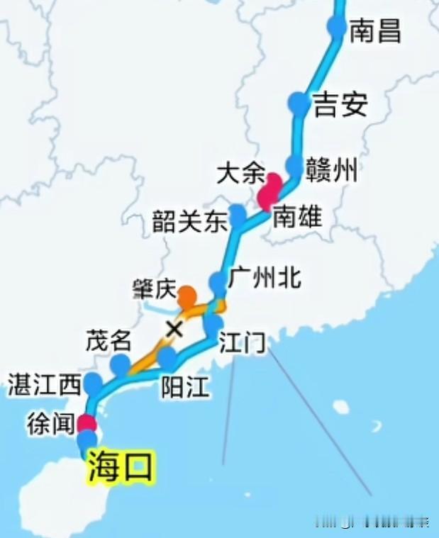 广湛高铁可不只是连接广州与湛江，它还与京广高铁实现了对接。未来，沿着广湛高铁，还