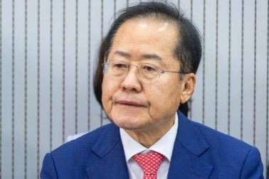 洪准杓警告：强行更换候选人，或成解散政党的理由！6月7日，前大邱市长洪准杓在