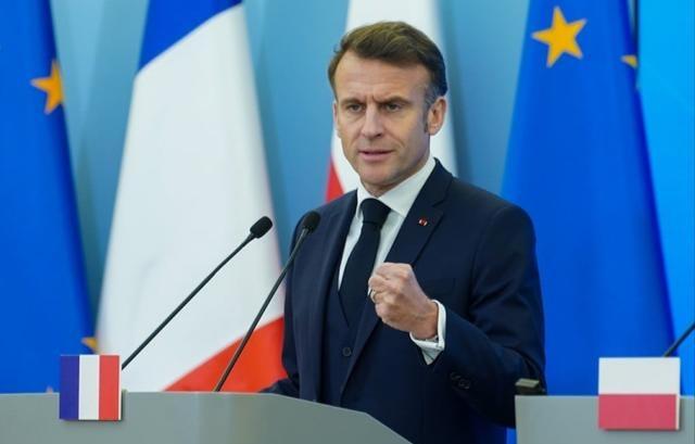 马克龙：欧洲必须团结，拒绝做任何国家的附庸！法国总统马克龙在2026年1月8