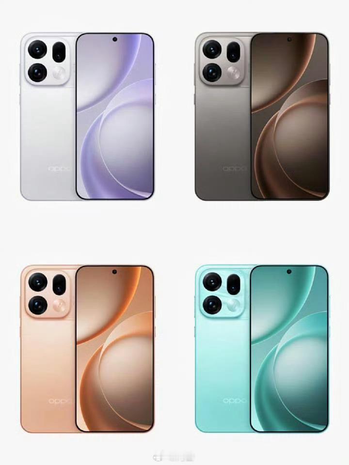 FindX9sPro背部外观曝光了横向矩阵作为基板+矩阵Deco设计，大家可