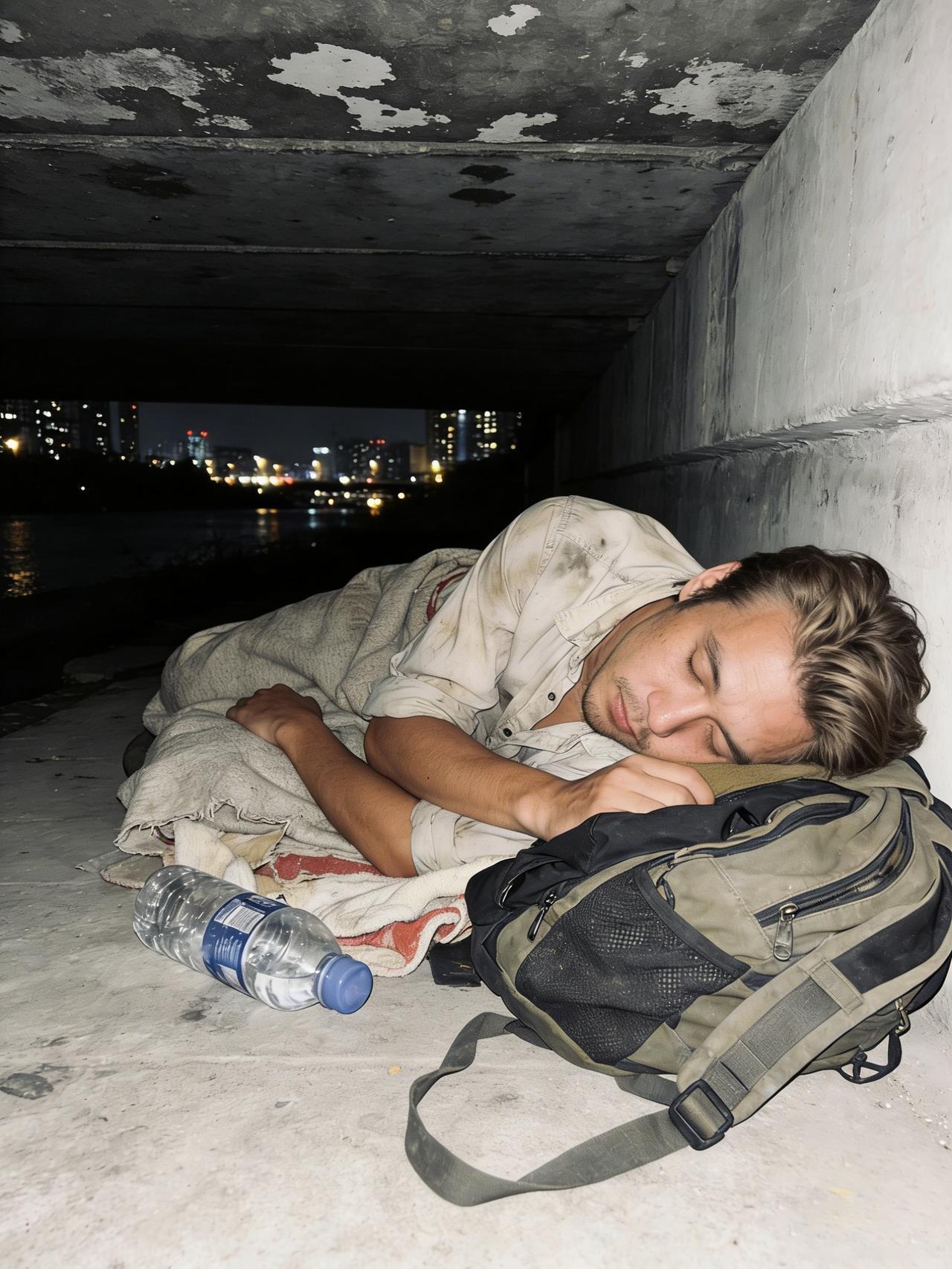 年薪45万的硅谷程序员，怎么半年就睡桥洞了？西装革履的金融精英抱着公文包在地铁