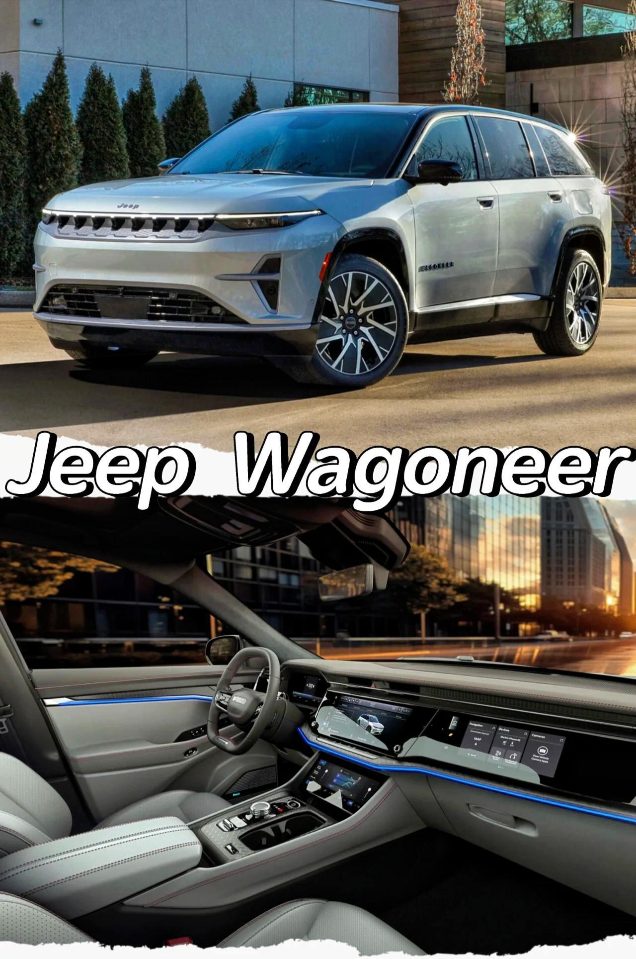 新款JeepWagoneerS发布「外观」配备20英寸轮圈车身尺寸方面