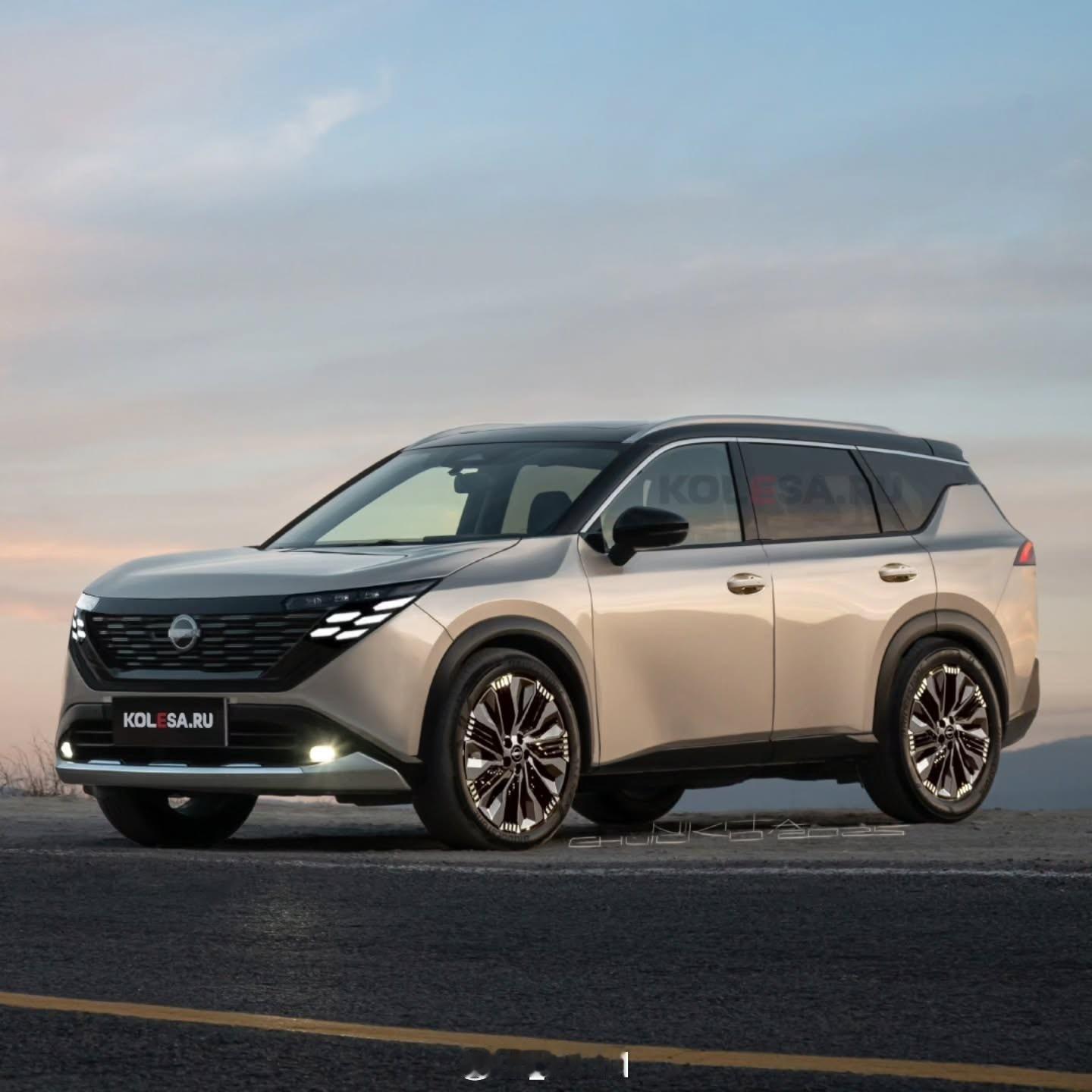 【新车渲染】新日产奇骏渲染图，大家觉得怎么样