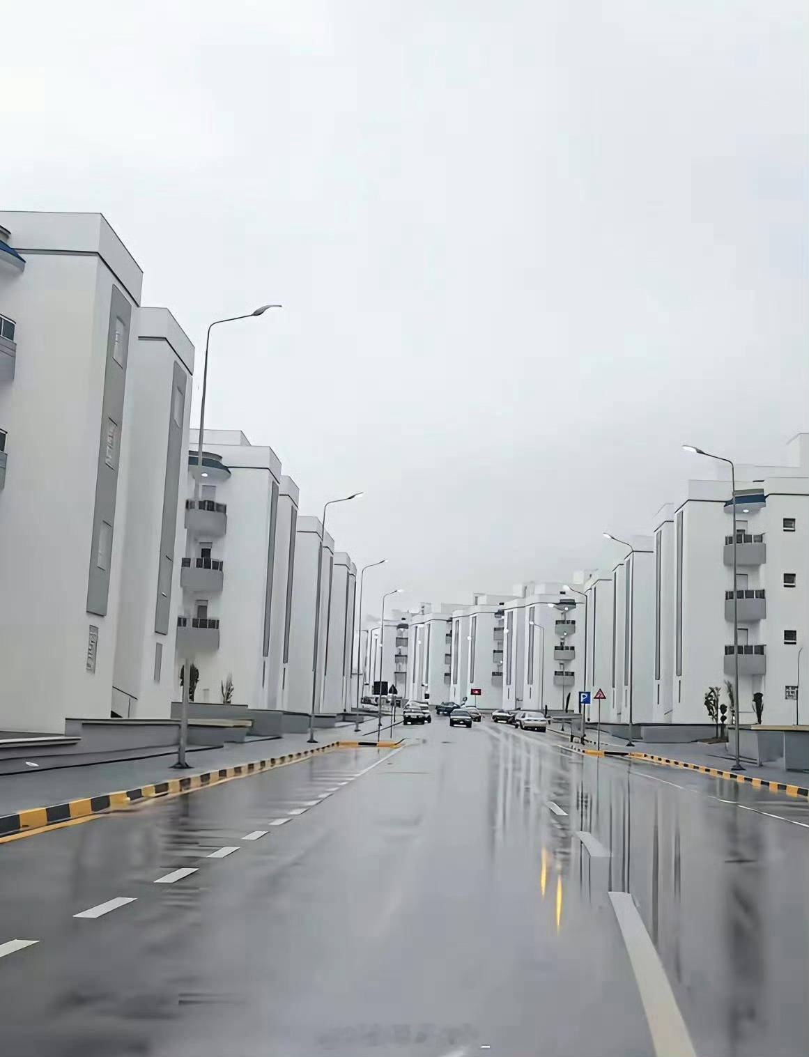 原来一个城市没有绿化带是这个样子的​​​