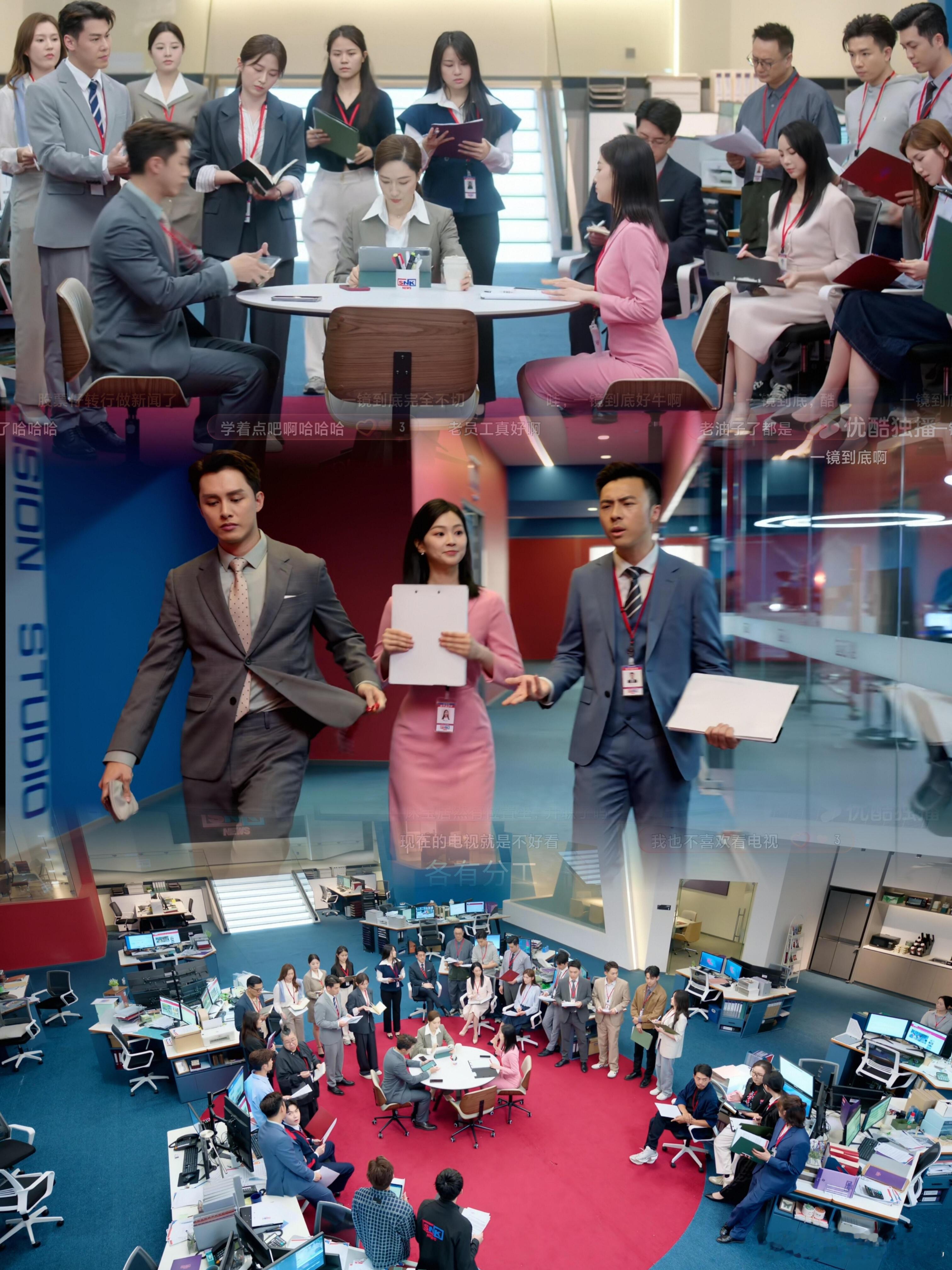 今天《新闻女王2》4集看下来还是很感慨TVB的实力刚开播就把“港式快节奏”焊死在