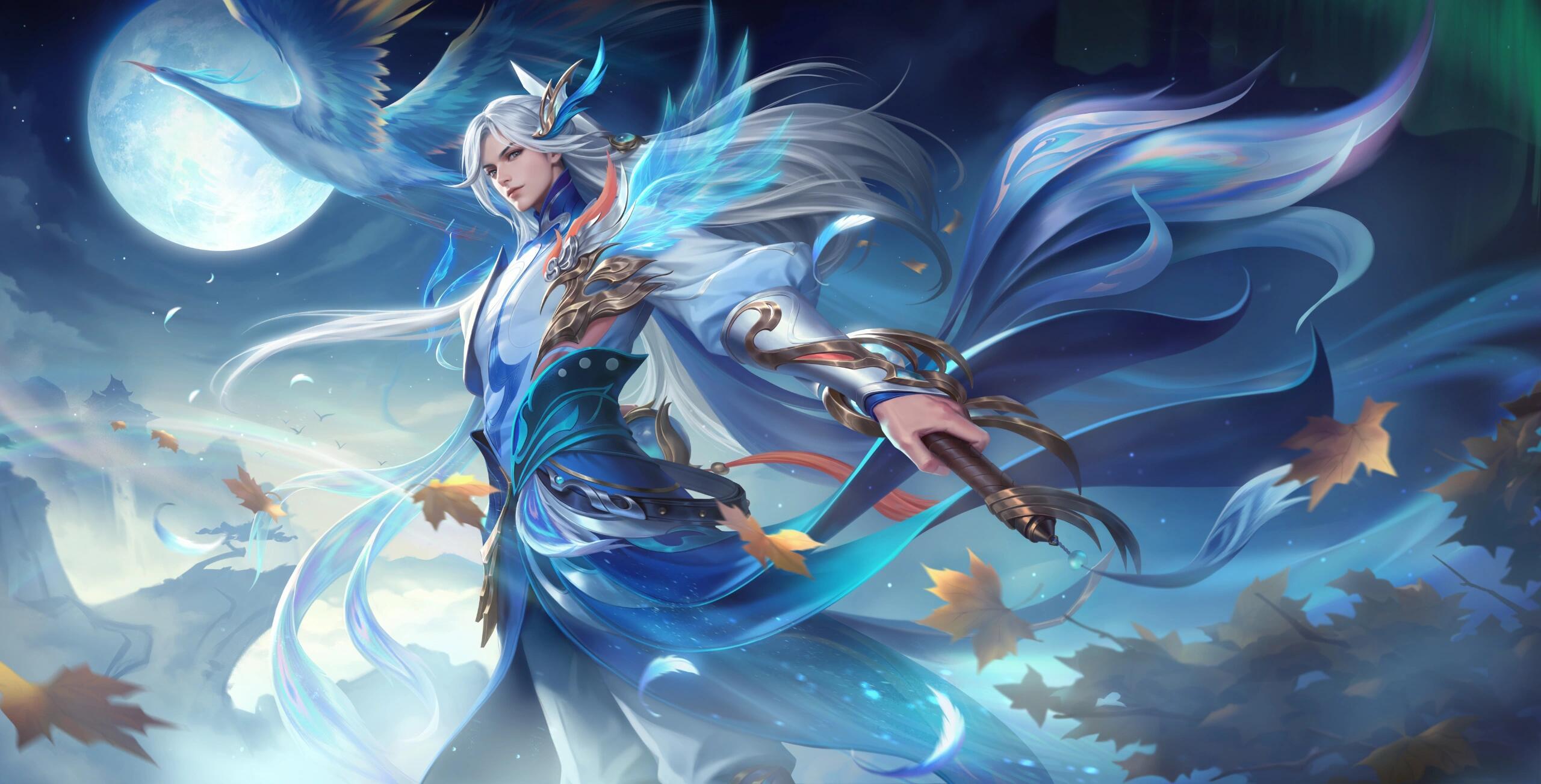 感觉李白皮肤设计都好简单啊，都比较简约[吃瓜]曳影甚至衣服都没有，就披了两块布，