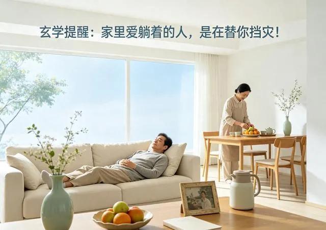 玄学提醒：家里爱躺着的那个人，或许正在默默替全家人挡灾民间流传一种玄学说法，