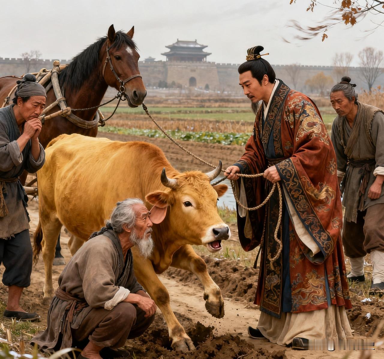 公元前655年深秋，秦穆公碰到一个听得懂牛语的老奴隶……那天的风裹着渭水的