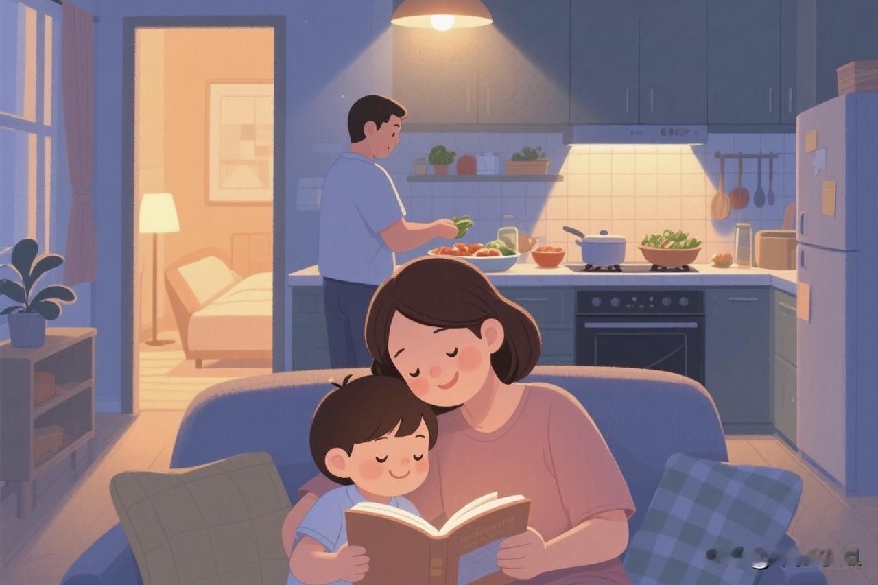 一个家庭走上坡路的征兆是爸爸爱妈妈爸爸体谅妈妈带孩子的不易妈妈理解爸爸
