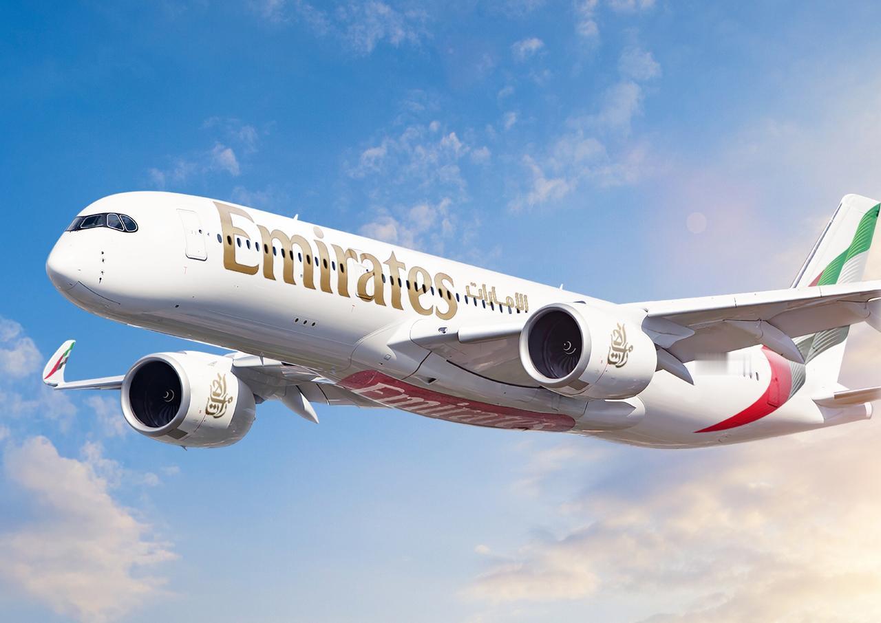 阿联酋航空再订购8架A350-900！11月19日，阿联酋航空在迪拜航展上宣