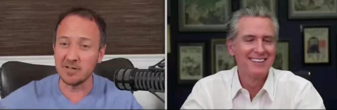 CNN报道，当地时间21日，民主党籍加州州长加文.纽森，在接受采访时表示，面对最