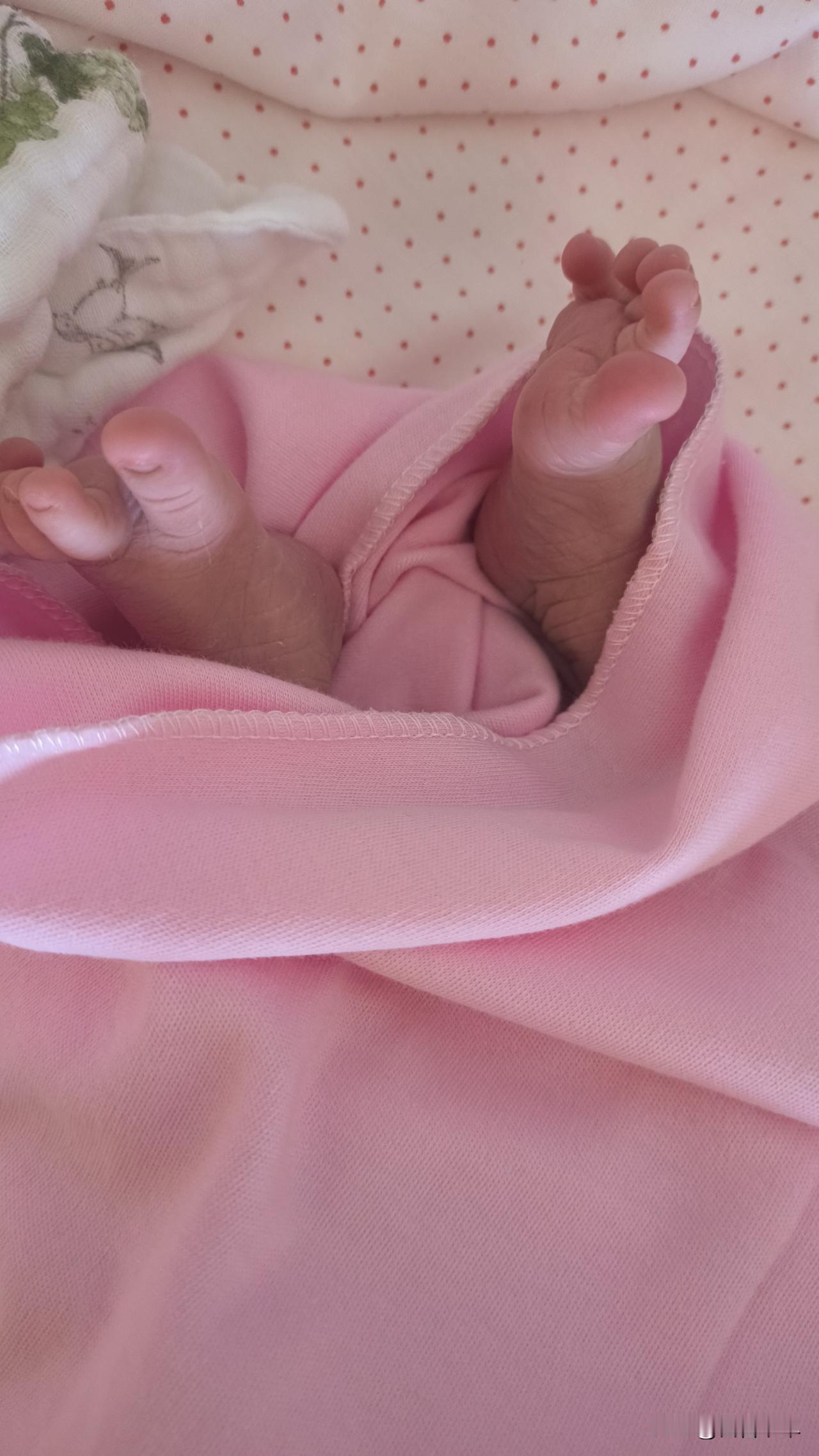 今天5月20号啦，我们升级成姥姥、姥爷了，家里多了个女宝，母女平安！都说现在