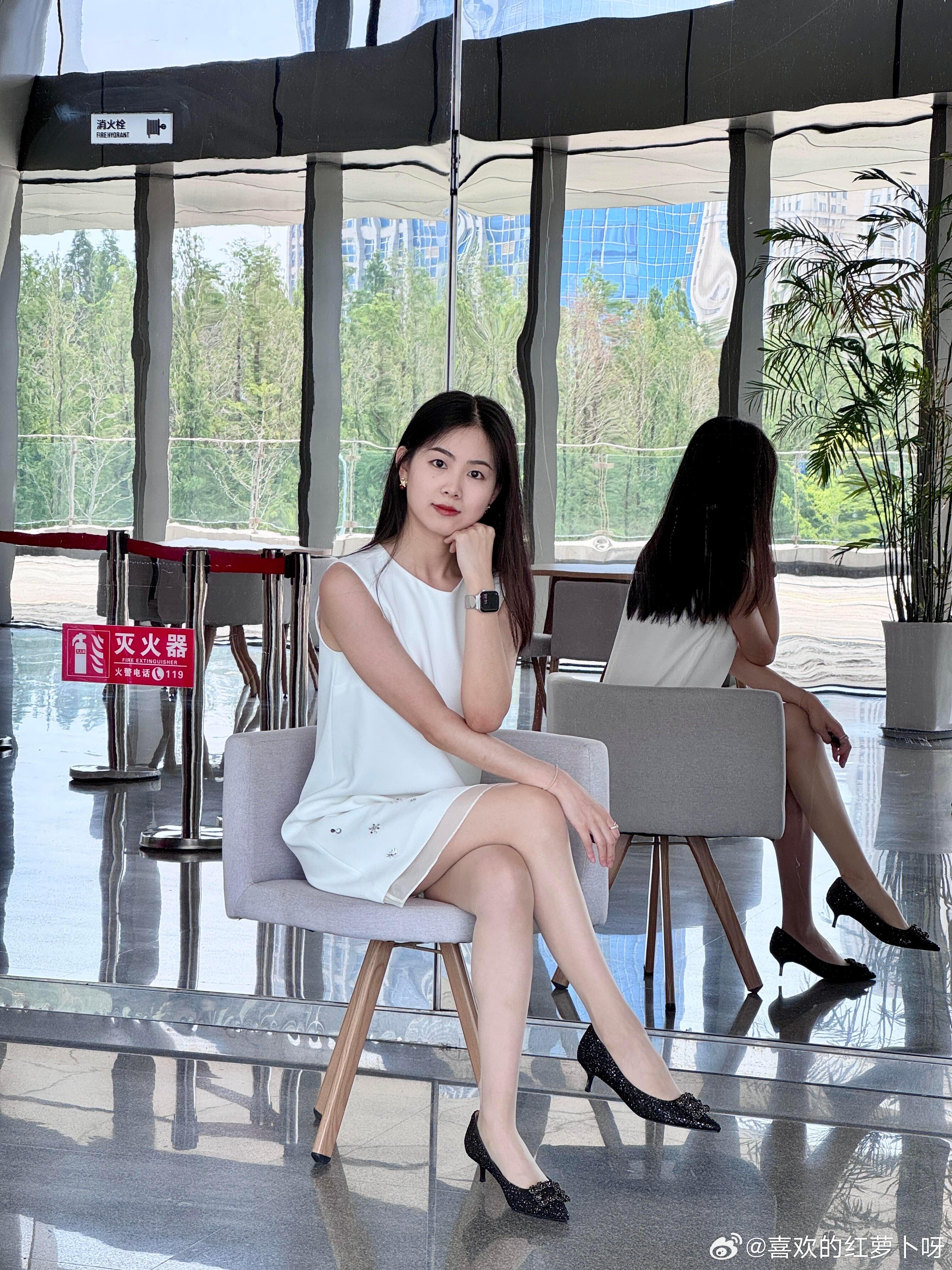 0d超薄丝袜，大学老师日常穿搭～​​​