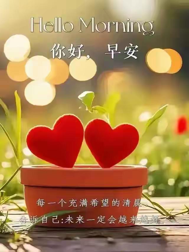 早安呀，新的一天就像刚出炉的面包，带着热气腾腾的希望和爱。我想起之前有天早上，出