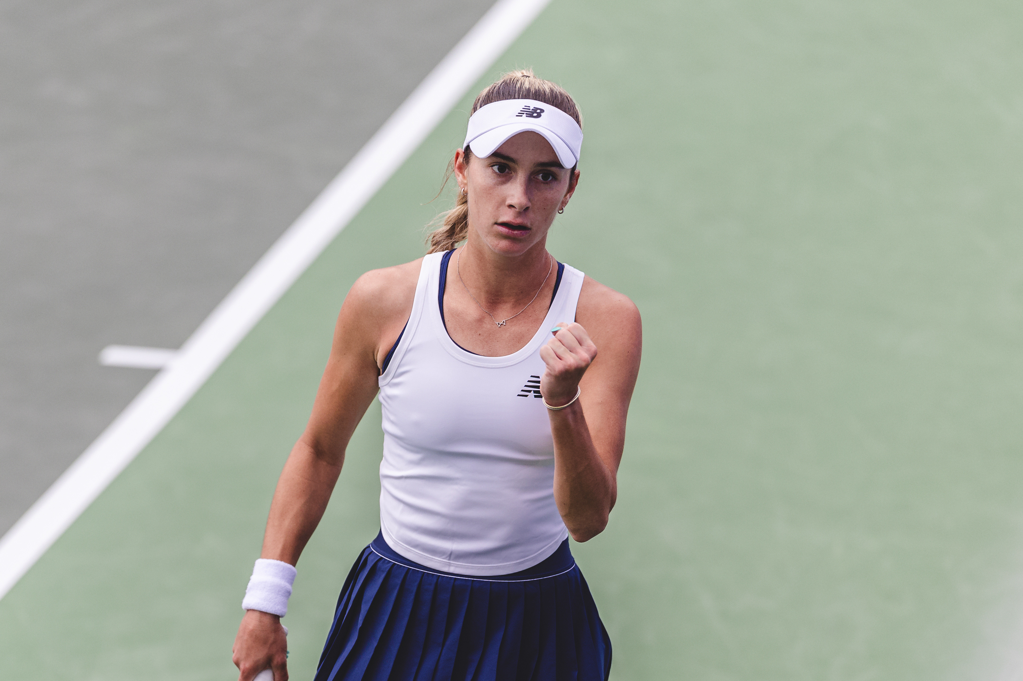 WTA250奥斯汀站1/4决赛，5号种子凯斯勒以5-76-46-1逆转科斯