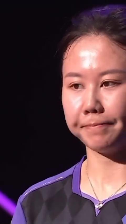 陈幸同4比0大藤沙月赛场采访。或是可能心态比较好，我也知道大藤沙月是主场作战，
