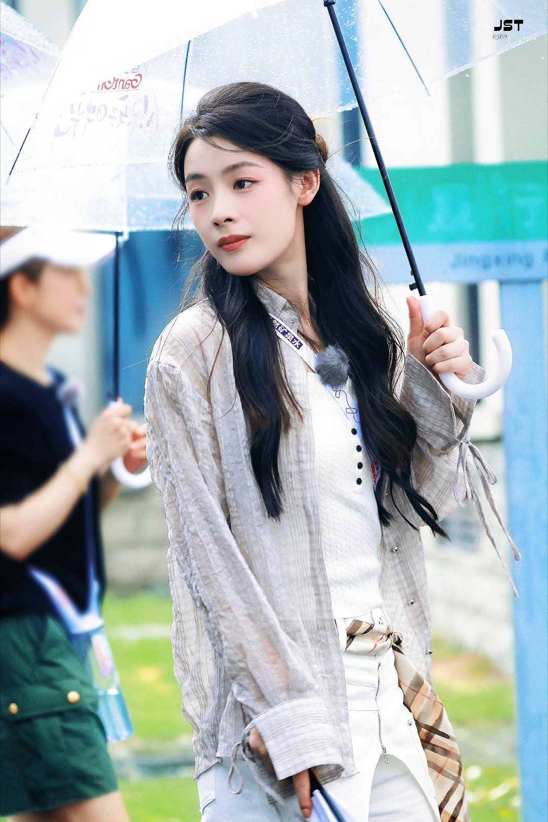 陈丽君《你好时光》录制路透，好美温婉录制顺利！！​​​