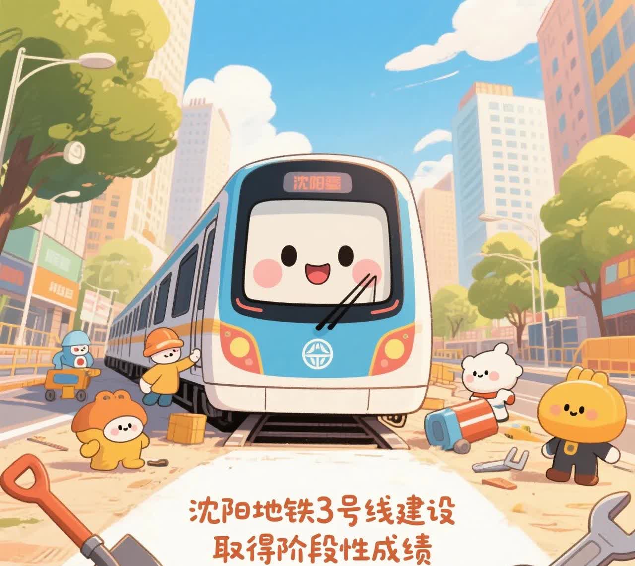 沈阳地铁3号线东段最新消息，本月传来两大好消息，一是即将全线洞通，二是所有车站本