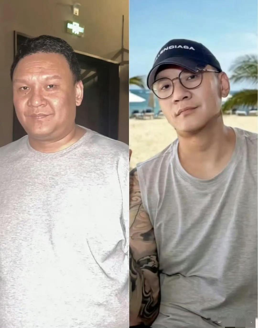 我去，李嘉格前夫车澈离婚后开始疯狂减肥，在婚内期间压根没啥颜值，可现在直接大逆袭