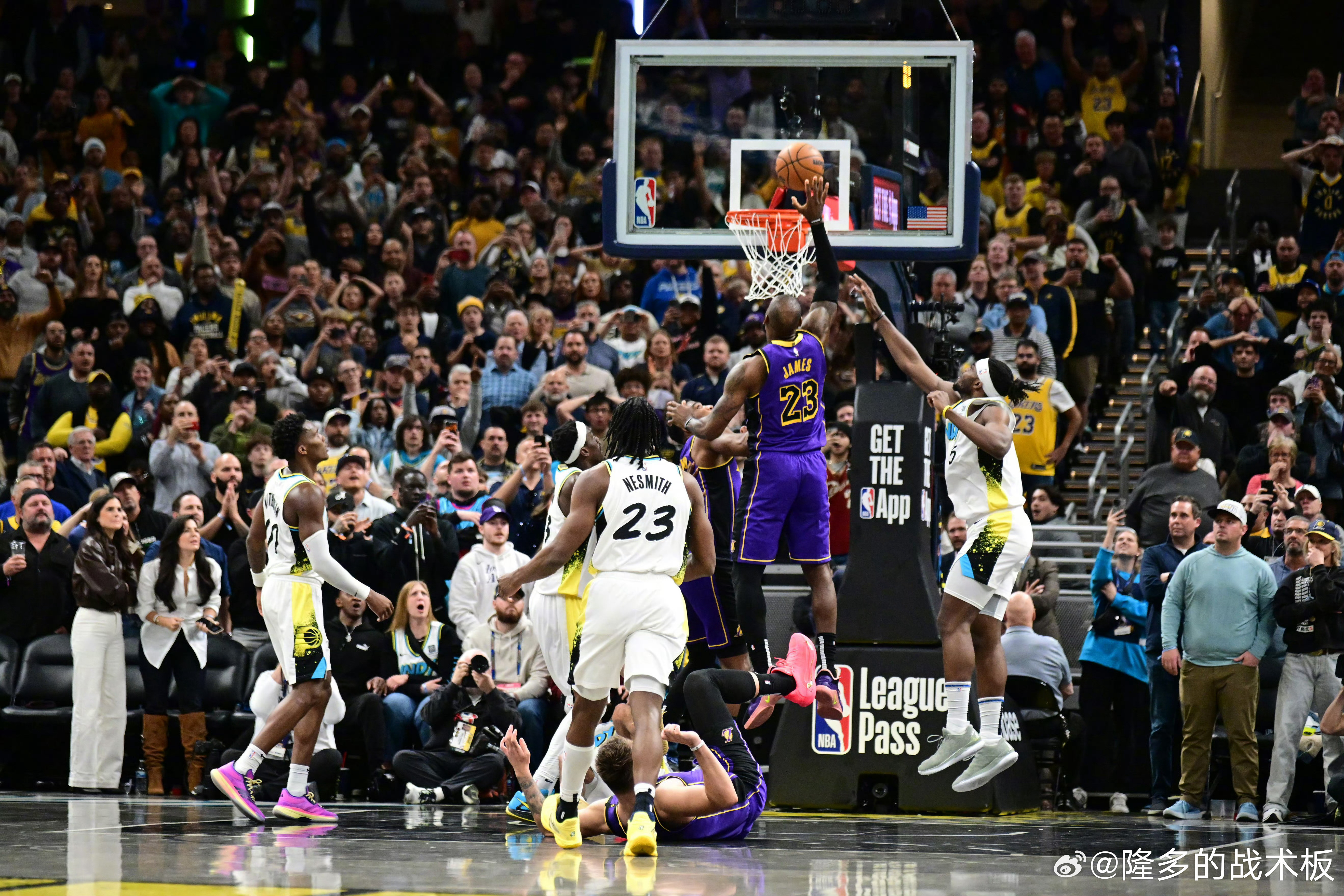 ESPN预测明日步行者vs湖人胜率:步行者26.6％，湖人73.4％，比赛时间